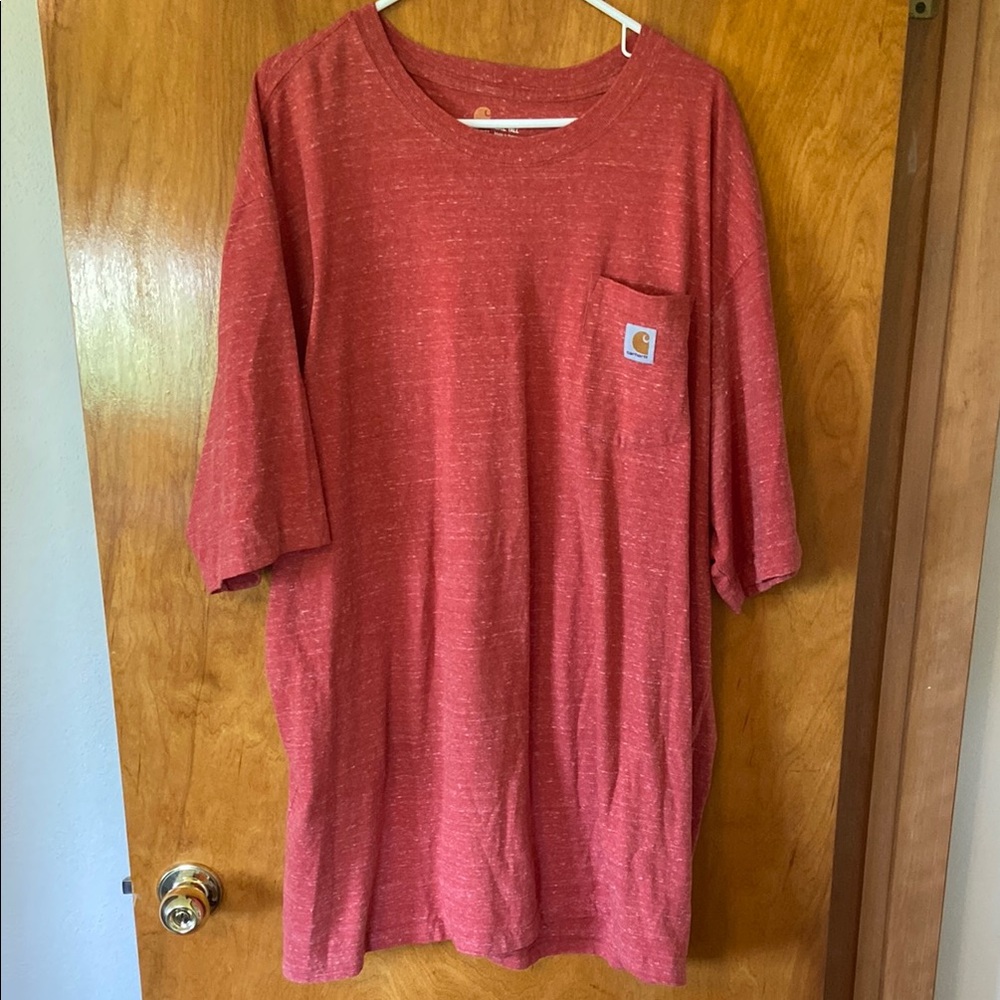 Carhartt Red Short Sleeve Tee